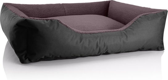 Produktbild von BedDog Hundebett TEDDY Hundesofa mit Rand in Schwarz waschbar