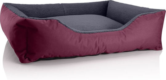 Produktbild von BedDog Hundebett TEDDY Plüsch Hundesofa mit Rand und Kissen waschbar