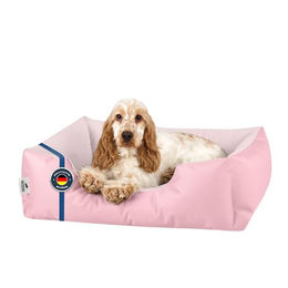 BedDog Hundebett Zara Hundekissen aus Velours in Rosa für kleine Hunde Größe S - 1 Stk. – Bild 1 von 5