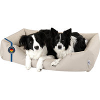 Produktbild von BedDog Hundebett ZARA Hundekissen in Beige mit waschbarem Bezug