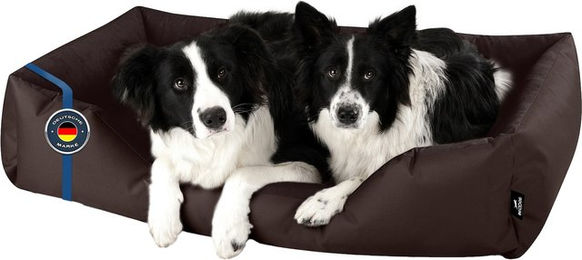 BedDog Hundebett ZARA Hundekissen in Braun mit waschbarem Bezug – Bild 1 von 1