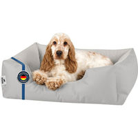 Produktbild von BedDog Hundebett ZARA Hundekissen in Grau mit waschbarem Bezug