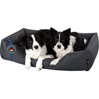 Produktbild von BedDog Hundebett ZARA Hundekissen in Grau mit waschbarem Bezug