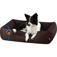 Produktbild von BedDog Hundekissen ZARA Hundebett in Braun mit waschbarem Bezug