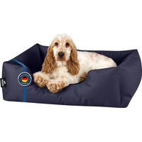 Produktbild von BedDog Hundekissen ZARA Hundebett mit waschbarem Bezug in Blau