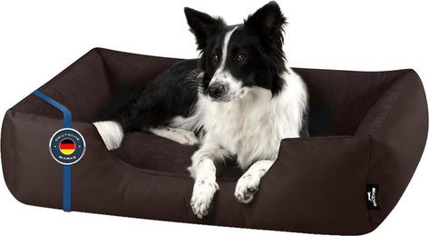 Produktbild von BedDog Hundekissen ZARA Hundebett mit waschbarem Bezug in Braun