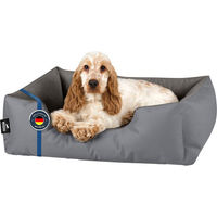 Produktbild von BedDog Hundekissen ZARA Hundebett mit waschbarem Bezug in Grau