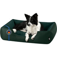 Produktbild von BedDog Hundekissen ZARA Hundebett mit waschbarem Bezug in Grün