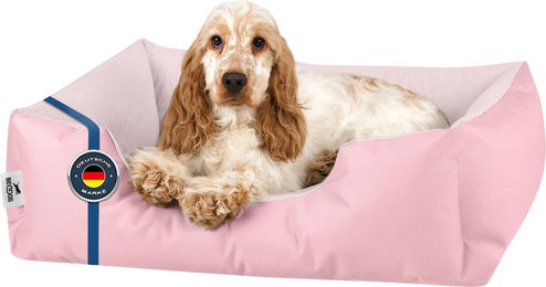 BedDog Hundekissen ZARA Hundebett mit waschbarem Bezug in Rosa – Bild 1 von 1