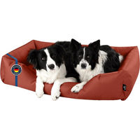 Produktbild von BedDog Hundekissen ZARA Hundebett mit waschbarem Bezug in Rot