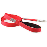 Produktbild von BedDog Hundeleine Emma Doppel-Leine verstellbar rot 2m - 2 m
