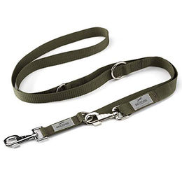 BedDog Hundeleine Emma Führleine für mittelgroße und große Hunde in Khaki mit 2m Länge - 2 m – Bild 1 von 7