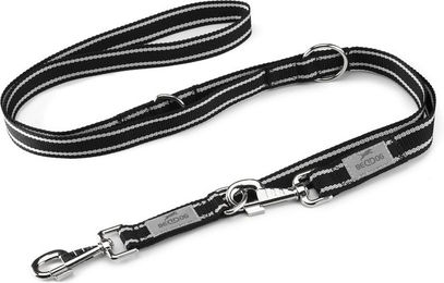 BedDog Hundeleine WILLY verstellbare Führleine aus Polyester in Schwarz – Bild 1 von 1