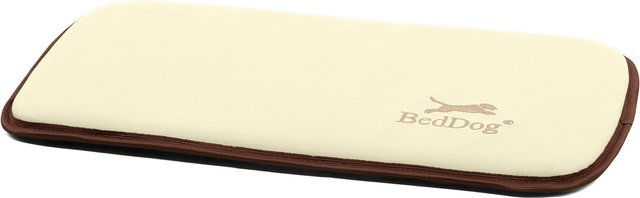 Produktbild von BedDog Hundematte POLLY Hundekissen aus Kunstleder in Beige