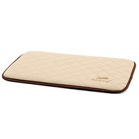 Produktbild von BedDog Nelly Gesteppte Hundematte aus Kunstleder Beige Größe M 60x40cm