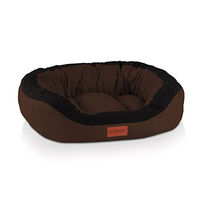 Produktbild von BedDog PRINS Premium Hundebett aus strapazierfähigem Alicante-Gewebe Hundecouch mit Seiten in Mocca Grösse L - 1 Stk.