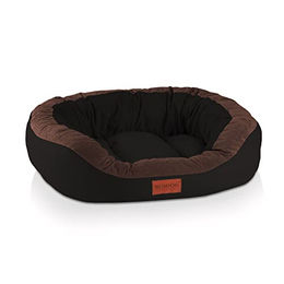 BedDog PRINS Premium Hundebett aus strapazierfähigem Alicante-Gewebe Hundesofa mit Seiten in Black-Field Größe L - 1 Stk. – Bild 1 von 7