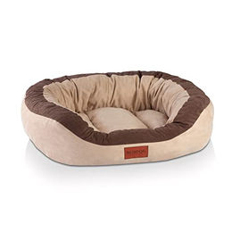 BedDog PRINS Premium Hundebett aus strapazierfähigem Alicante-Gewebe mit Seitenpolsterung Grösse L Melange - 1 Stk. – Bild 1 von 7