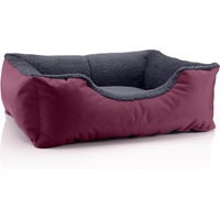 Produktbild von BedDog TEDDY Hundebett aus Plüsch mit Rand und Waschbarer Hundekissen-Funktion