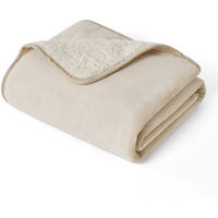 Produktbild von Bedsure Hundedecke aus Mikrofaser wasserdicht Creme 80 x 100 cm
