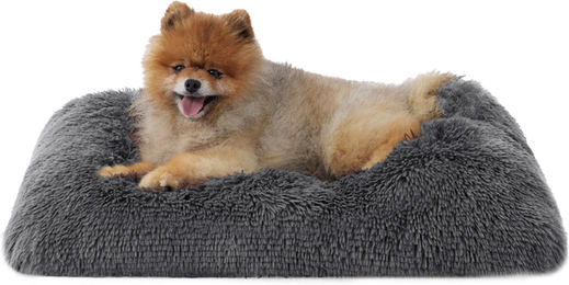 BEDSURE Hundekäfigmatte aus Sherpa-Plüsch Grau Größe S OEKO-TEX Standard 100 – Bild 1 von 1