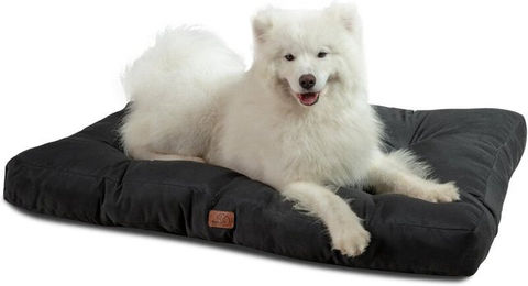 BEDSURE Hundekissen mit Kissen aus Oxford-Gewebe wasserdicht und waschbar Schwarz Größe L – Bild 1 von 1