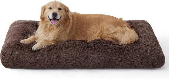 Bedsure Hundematte aus Plüsch Braun XXL 119 x 74 cm OEKO-TEX Standard 100 – Bild 1 von 1