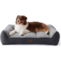 Produktbild von BEDSURE Hundesofa Größe L Anthrazitgrau mit Sherpa-Material OEKO-TEX-zertifiziert