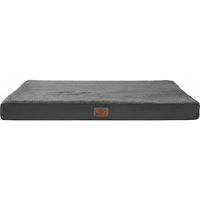 Produktbild von BEDSURE Orthopädisches Hundebett für große Hunde und Senioren, flauschiges Sherpa Hundekissen in Grau, 104 x 74 x 9 cm