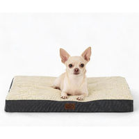 Produktbild von Bedsure Orthopädisches Hundekissen aus Käfigschaum Grau 75x50 cm