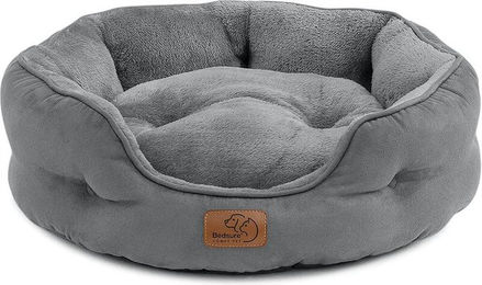 BEDSURE Waschbares Katzenbett mit beidseitigem Kissen für Katzen und kleine Hunde Grau S 51 x 48 x 15 cm – Bild 1 von 1