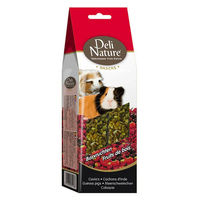 Produktbild von Beduco Deli Nature Meerschweinchen Snack mit getrockneten Kräutern und Moosbeeren 80g - 80 g