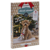 Produktbild von Beeztees Adventskalender Paw Belohnungssnacks für Hunde mit Huhn und Ente und hohem Fleischanteil