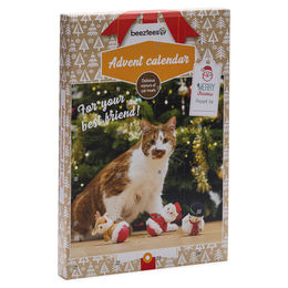 Produktbild von Beeztees Adventskalender Purr Katzen Leckerli für die Weihnachtszeit