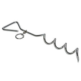 Produktbild von Beeztees Anlegespirale für Hundeleinen aus Metall in Silber 41cm