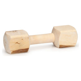 Produktbild von Beeztees Apportierhantel Dummy aus Holz in Natur und Braun - 0,35 kg