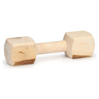 Produktbild von Beeztees Apportierhantel Dummy aus Holz in Natur und Braun - 0,35 kg