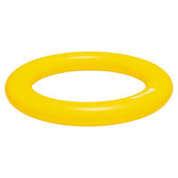 Produktbild von Beeztees Apportino Ring Hundespielzeug Gelb aus TPR schwimmfähig