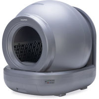 Produktbild von Beeztees Automatische Katzentoilette Moeza Selbstreinigend mit App-Steuerung und Sensorsystem Grau