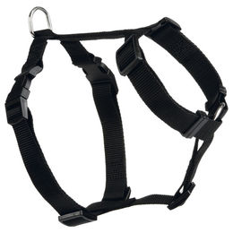 Beeztees Autosicherheitsgeschirr für Hunde aus Nylon in Schwarz 30-40 cm – Bild 1 von 3