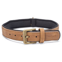 Produktbild von Beeztees Balacron Ax Hundehalsband aus Kunstleder Braun 43-53 cm x 2,5 cm