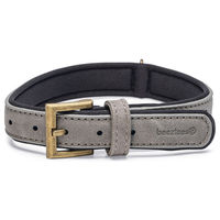 Produktbild von Beeztees Balacron Ax Hundehalsband aus Kunstleder Grau