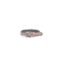 Produktbild von Beeztees Balacron Ax Hundehalsband aus Kunstleder in Rosa 24-30 cm