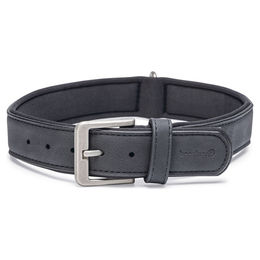 Beeztees Balacron Ax Hundehalsband aus Kunstleder Schwarz 47-57 cm x 30 mm – Bild 1 von 13
