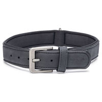 Produktbild von Beeztees Balacron Ax Hundehalsband aus Kunstleder Schwarz 47-57 cm x 30 mm