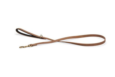 Produktbild von Beeztees Balacron Ax Hundeleine aus Kunstleder Braun 130x1,5 cm - 130 cm