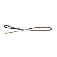 Produktbild von Beeztees Balacron Ax Hundeleine aus Kunstleder Grau 130x1,5 cm - 130 cm