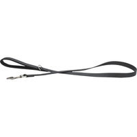 Produktbild von Beeztees Balacron Hundeleine aus Kunstleder Schwarz 180 x 2,5 cm - 180 cm