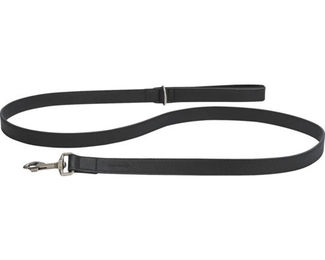 Beeztees Balacron Hundeleine aus Kunstleder Schwarz 180 x 2 cm - 180 cm – Bild 1 von 3