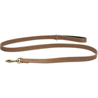 Produktbild von Beeztees Balacron Hundeleine AX aus Kunstleder braun 180 x 2,5 cm - 180 cm